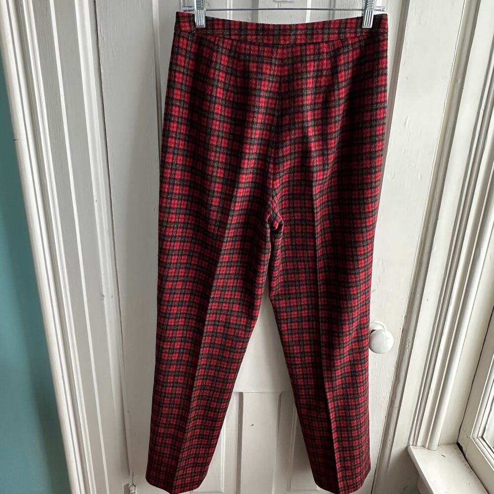 J.Crew Plaid Wool Pants – Classic Tailored Trousers - Picture 6 of 7